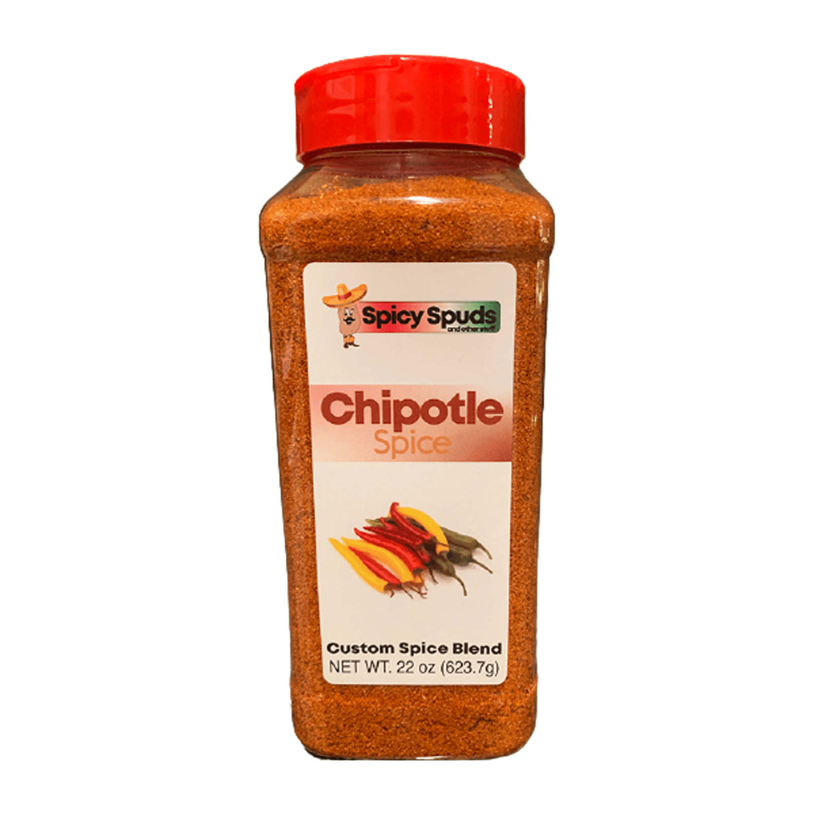 A jar of chipotle seasoning.